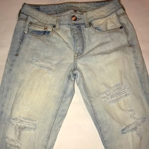 AEO boyfriend crop jeans
